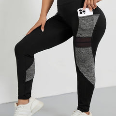 Colorblock High Rise Fitness Leggings