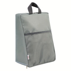 Portable Dust-Proof Shoe Storage Bag with Side Pockets