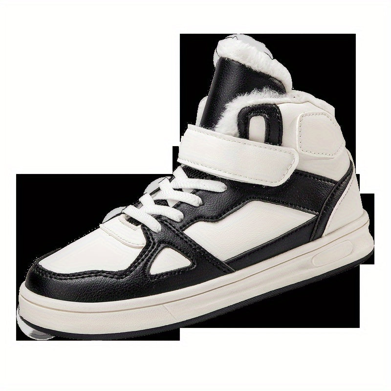 Plush Lined High Top Skate Shoes