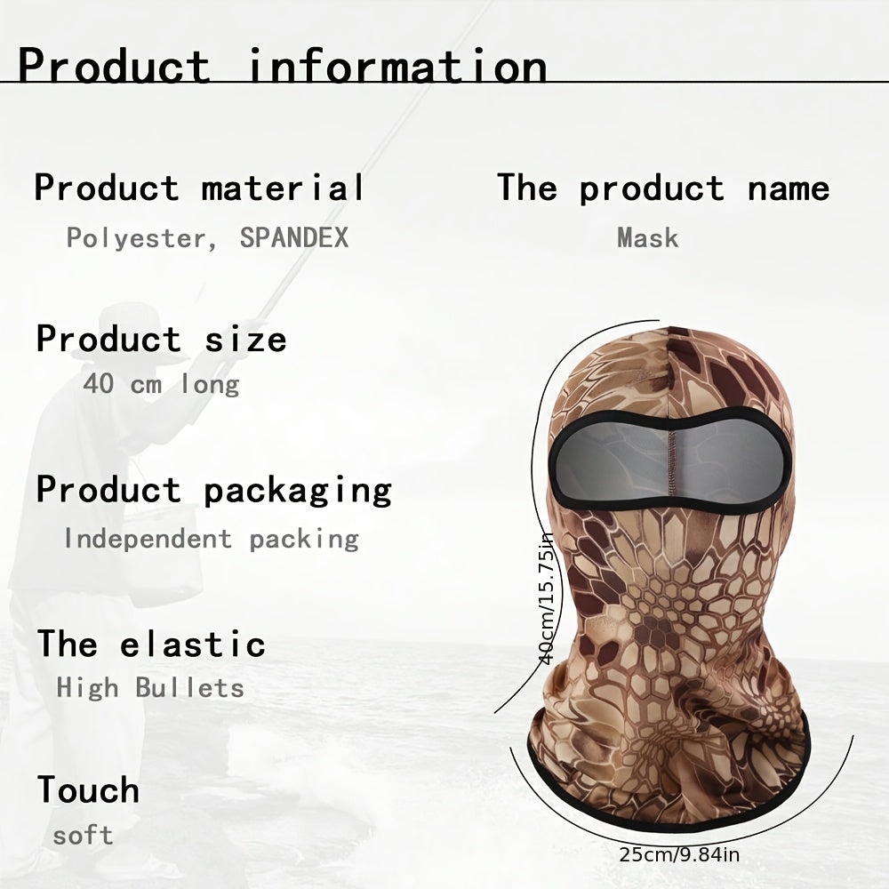 Summer Outdoor Sports Face Mask Windproof Dustproof UV Protector Mask