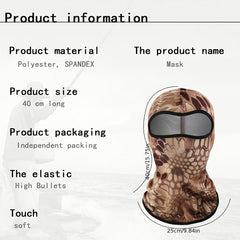 Summer Outdoor Sports Face Mask Windproof Dustproof UV Protector Mask