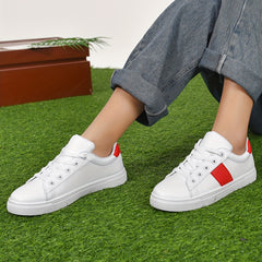 Women's Lace Up Skate Shoes Low Top Comfort Outdoor Sneakers