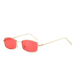 Vintage Small Frame Square Sunglasses For Women Sun Protection