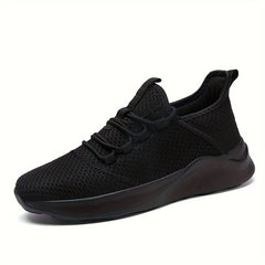 Soft Thick Sole Mesh Breathable Flying Woven Shoes