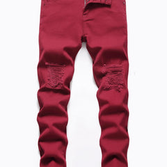 Boys Ripped Jeans Denim Pants for Spring Autumn Kids Clothes