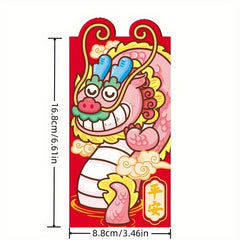 Year Of The Dragon Red Envelopes Spring Creative Red Envelopes