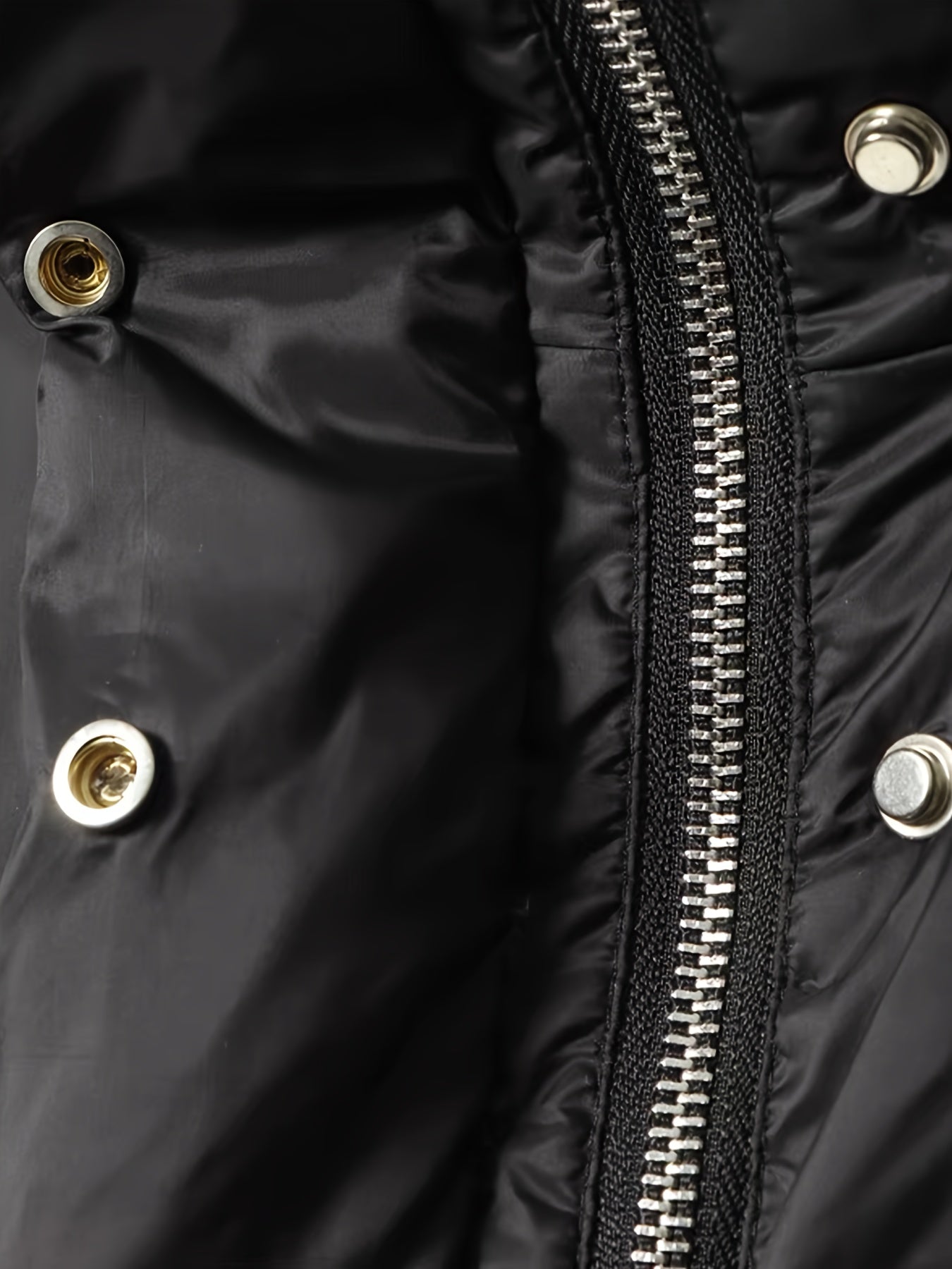 Warm Stand Collar Puffer Jacket Women