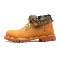 Men's High Top Boots Lace Up Camouflage Boots Yellowstone
