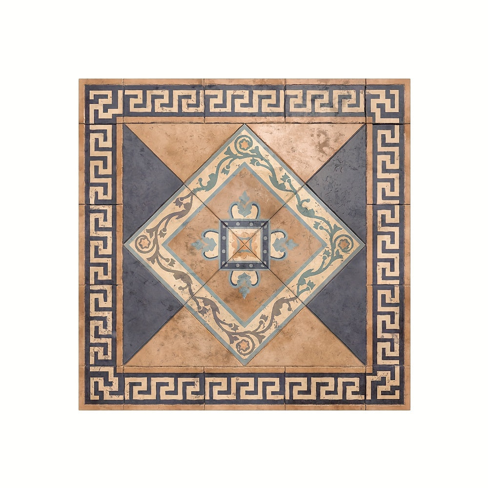 Marble European Crystal Tile Self-adhesive Wallpaper - Living Room Decoration