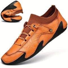 Men's Comfy Slip On Loafer Shoes Casual Outdoor Anti-skid Shoes