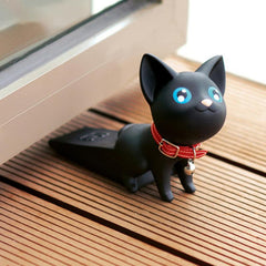 Cute Cat Door Stopper, Easy to Install, Keeps Doors Open