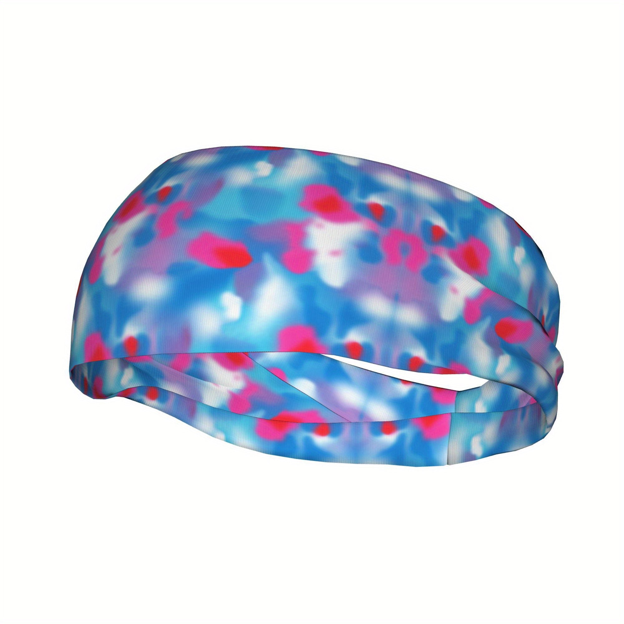Tie Dye Headband for Sports & Casual Wear