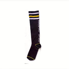 Women's Medium Length Striped Stockings