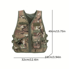 Adjustable Lightweight Training Vest for Outdoor Activities