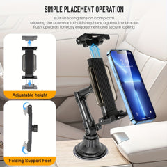 Car Cup Holder Tablet Mount For Car - Heavy Duty Tablet Cup Holder Phone Mount