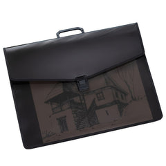 Waterproof Art Storage Bag Large Capacity 21.5x16x2.3 Inches