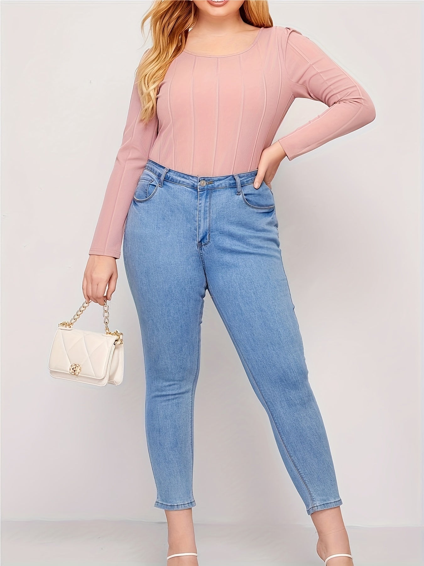 Ribbed Long Sleeve Bodysuit