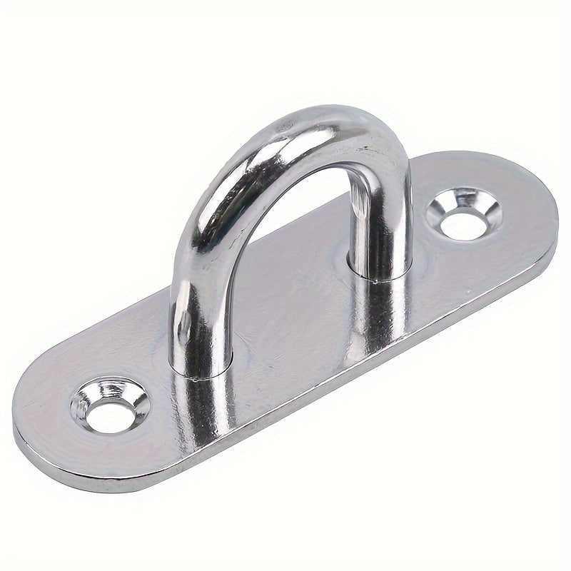 Heavy Duty Stainless Steel Pad Eye for Yoga Hammock Swing