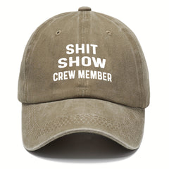 Washed Cotton Baseball Cap Sun Protection Hat For Men And Women