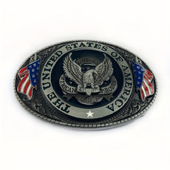 Hot Eagle American Flag Belt Buckle Retro Casual Handicrafts