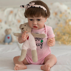 Realistic 55-88cm Reborn Baby Dolls Soft Vinyl Toy for Kids