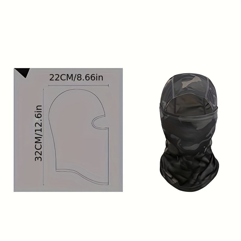 Camouflage Balaclava Cycling Mask Windproof UV Protection Full Face Mask