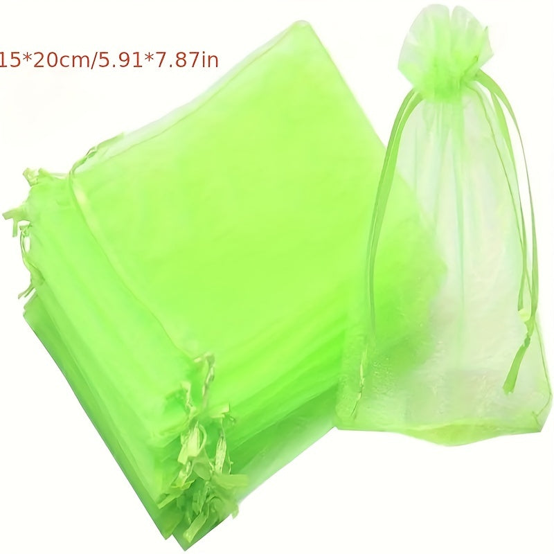 Fruit Protection Net Bags, 30/50pcs, Bird & Insect Prevention