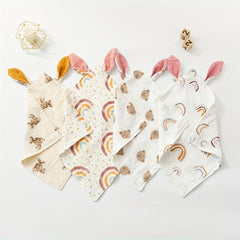 Muslin Cotton Baby Soothing Towel & Chewable Blanket