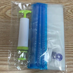Vacuum Sealer Bag Set with Hand Pump and Sealing Clips