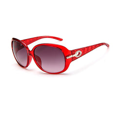 Women's Oval Sunglasses Large Frame Sunscreen Vintage Shades