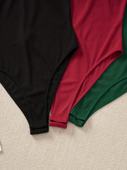 Ribbed Knit Cami Bodysuit 3 Pack