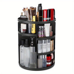 360 Rotating Makeup Organizer Adjustable Carousel Spinning Holder