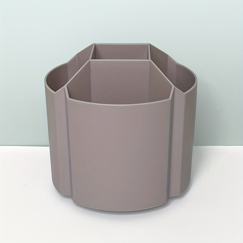 Modern Rotating Pen Holder Large Capacity Multifunctional Storage Box
