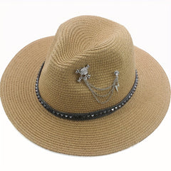 Punk Skull Sun Hat for Men and Women