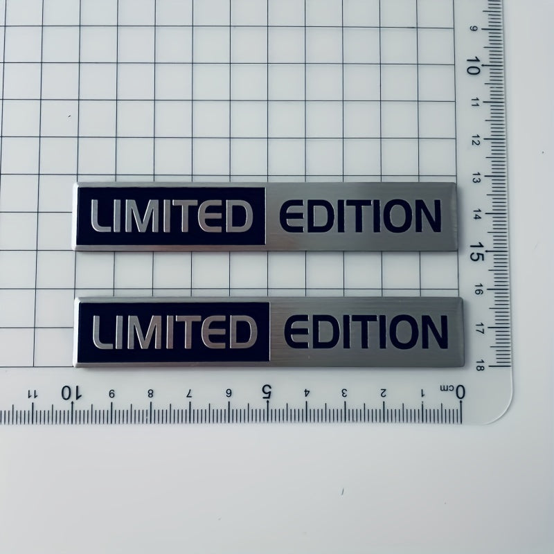 Pair Of SPECIAL EDITION Car Logos Stickers