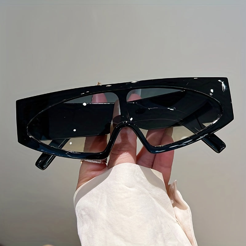 Y2K Shield Sunglasses For Women Men