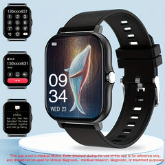 Hd Full Screen Touch Smartwatch with Incoming Call Info, Alarm Clock Prompt