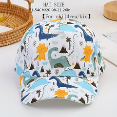 Kids Dino Sun Protection Baseball Cap