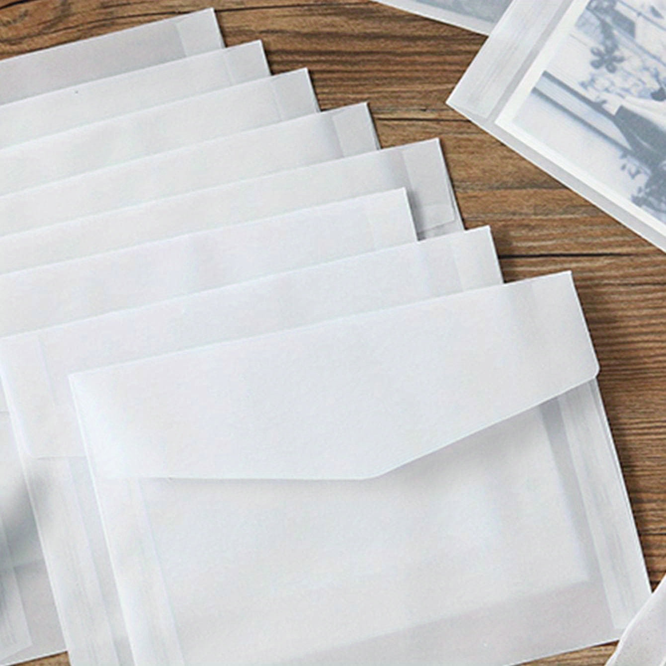 Retro Large Capacity Envelope for Office/Home, 10 Sheets/Pack