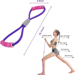 8 Shape Resistance Band Full Body Workouts - Improve Strength Flexibility