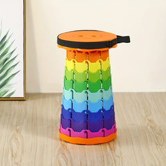 Portable Telescopic Stool for Outdoor Lightweight Folding Comfort