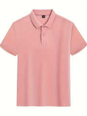 Kids Comfy Cotton Polo Shirt Short Sleeve T Shirt For Boys