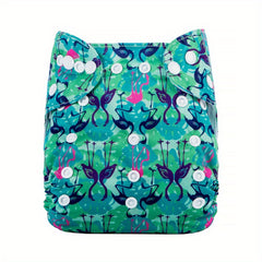 Washable Diapers for Kids with Reusable Pads