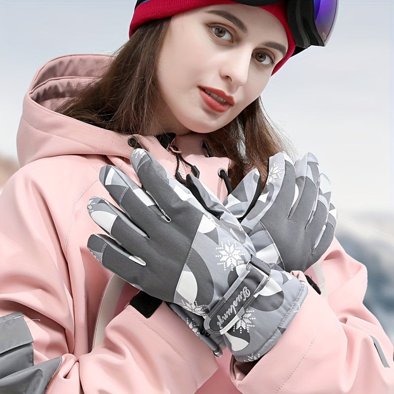 Winter Windproof Touch Screen Ski Gloves