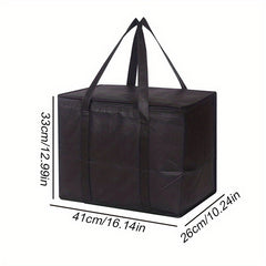Foldable Reusable Insulated Grocery Tote Bag with Aluminum Foil