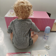 20 Inch Reborn Doll 3D Painted Soft Glue Doll