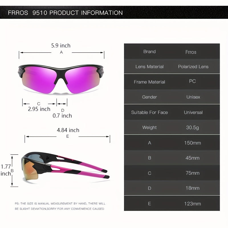 FRROS Polarized Sunglasses For Men And Women 8 Colors