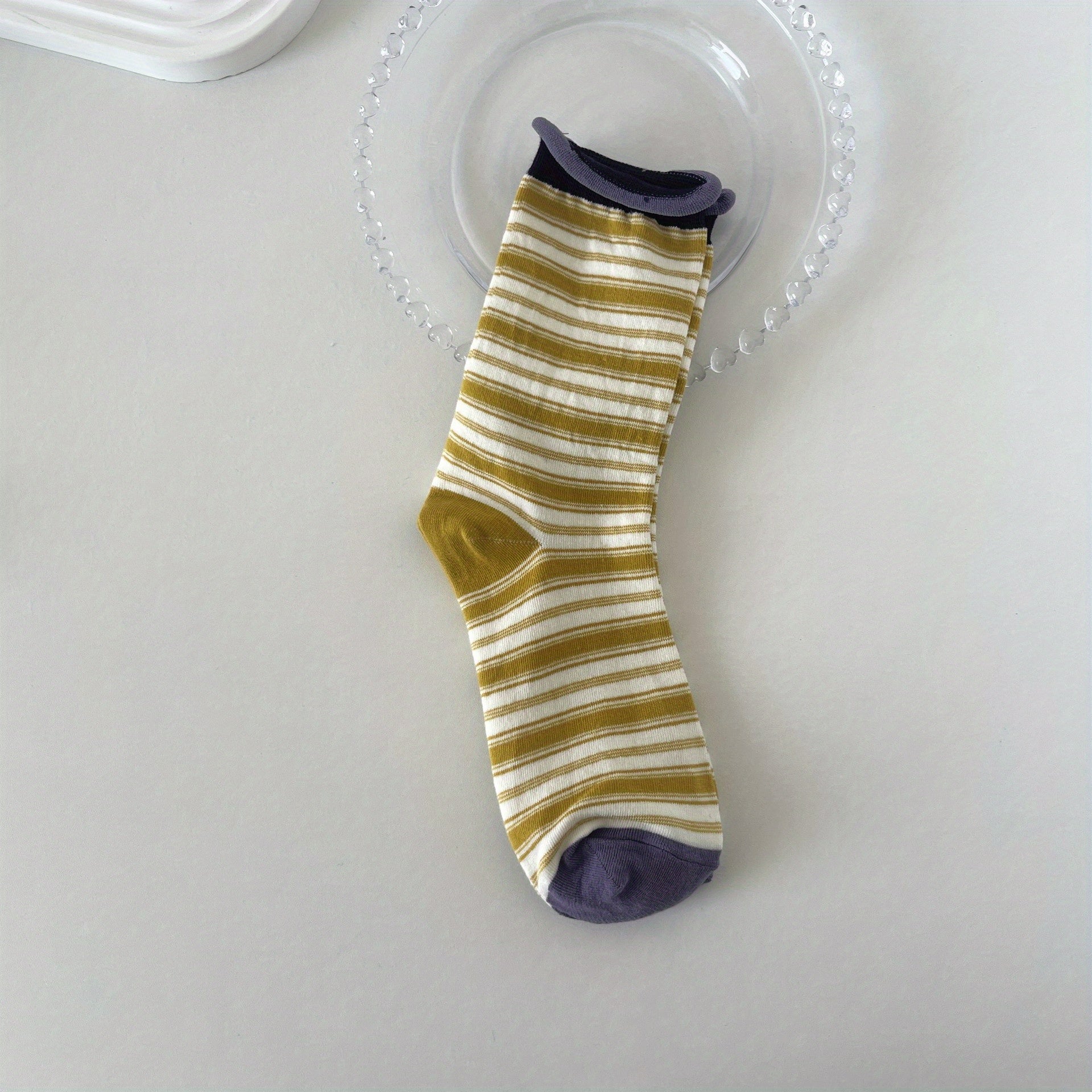 Striped Curling Socks Women's Stockings