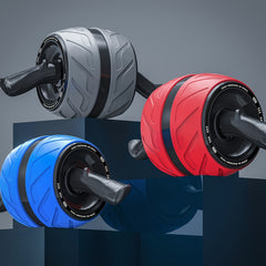Auto Rebound Abdominal Exercise Wheel Roller Trainer