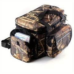 Large Capacity Fishing Bag Camouflage Crossbody Bag